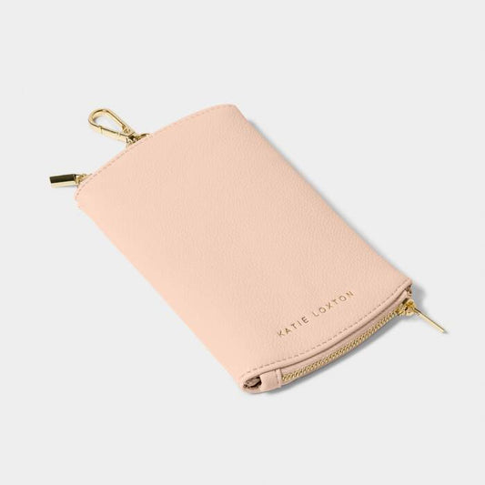 Katie Loxton Clip-On Sunglasses Case-Nude Pink